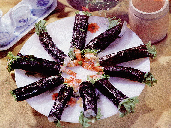紫菜蝦卷